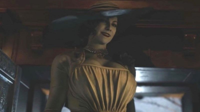 Resident Evil Village Lady Dimitrescu Official Height