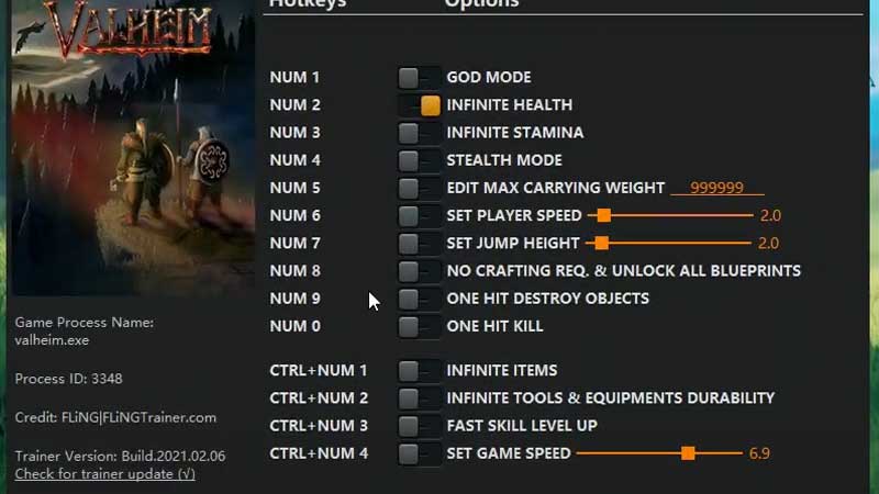 Valheim Cheat Code Guide