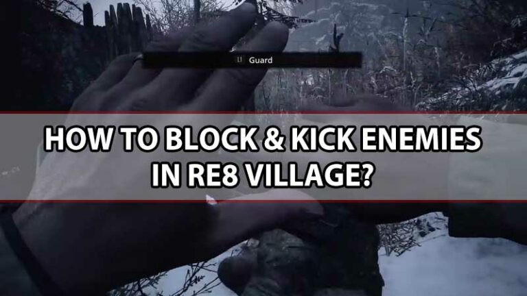 Block Enemy RE8