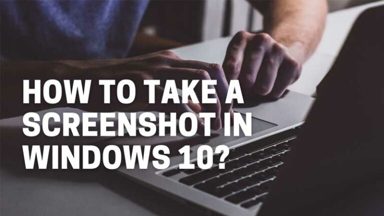 Windows 10 Screenshot Guide