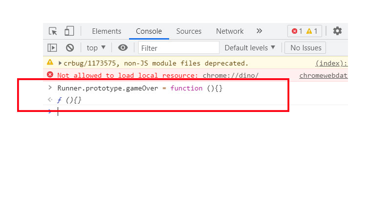how to hack google chrome dinosaur