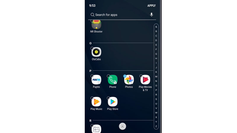 how to hide apps in samsung