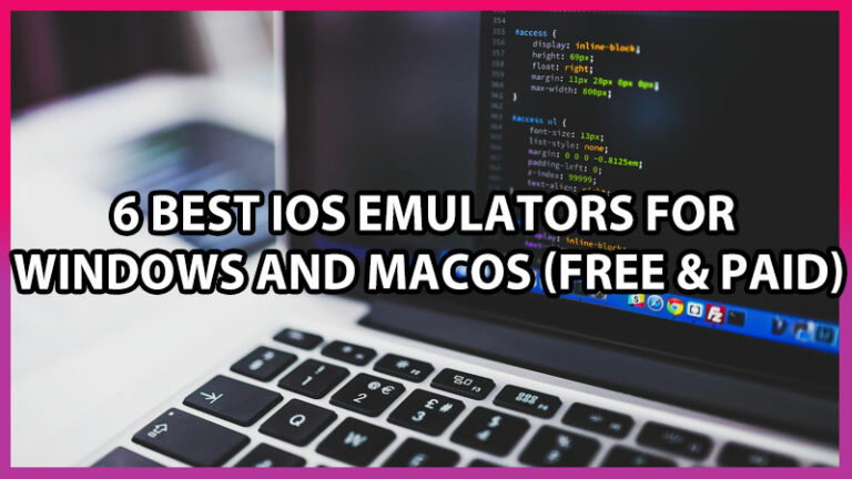 best ios emulator for windows 10 and mac