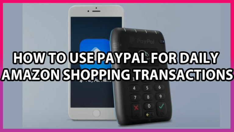 how to use paypal for amazon shopping