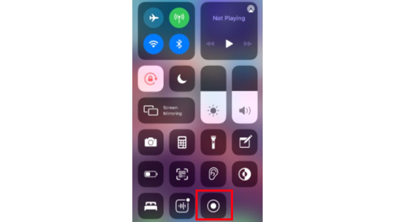 how to screen record in iphone, ipod, ipad