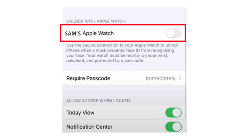 how to unlock iphone if you are wearing face mask