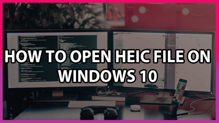 How to open heic file in windows 10