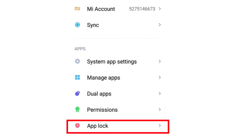 how to hide apps in xiaomi