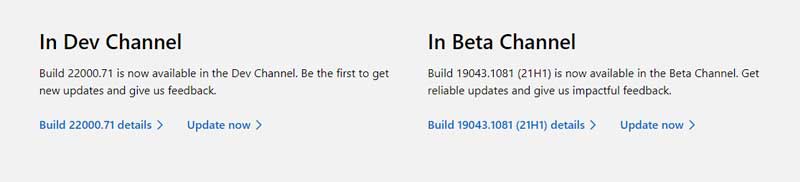 Download Windows 11 Preview Build