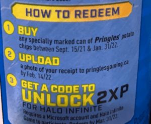 Halo Infinite Release Date Reportedly Leaked in Pringles Promotion