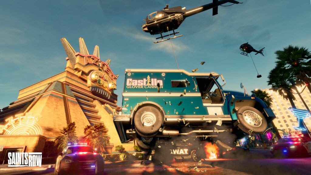 SAINTS ROW Casino Chopper Heist