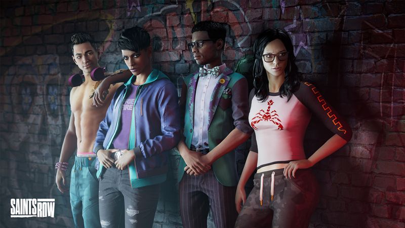 Saints Row reboot Self Made Lineup