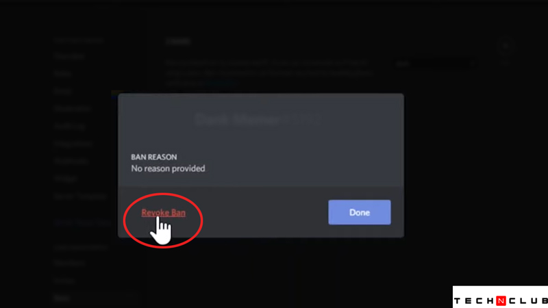 unban discord