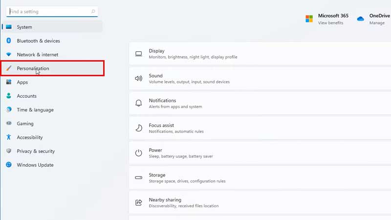 Windows 11 Taskbar Settings