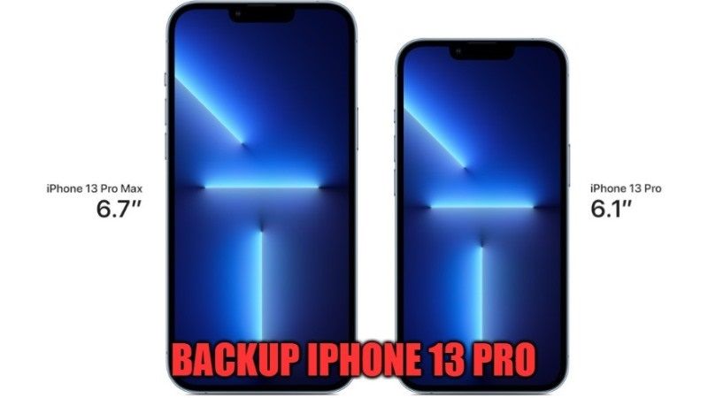 Backup iPhone 13 Pro