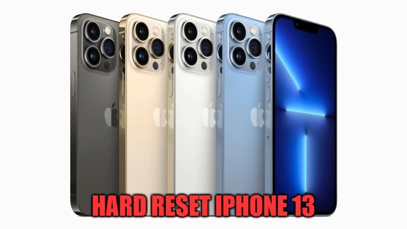 Hard Reset iPhone 13