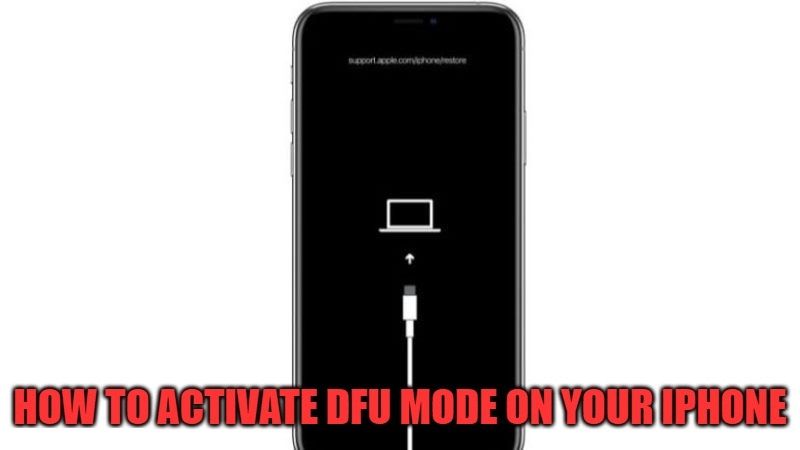 How to put your iPhone DFU Mode