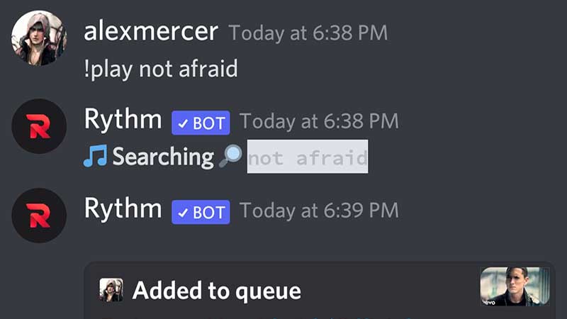 Discord Android Music