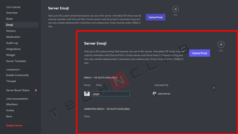 Discord Custom Emoji Upload