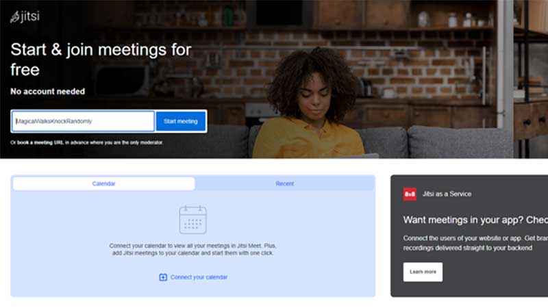 Jitsi Video-Conferencing App