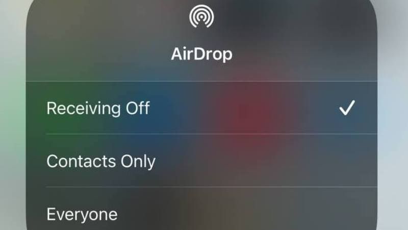 AirDrop Not Working Fix