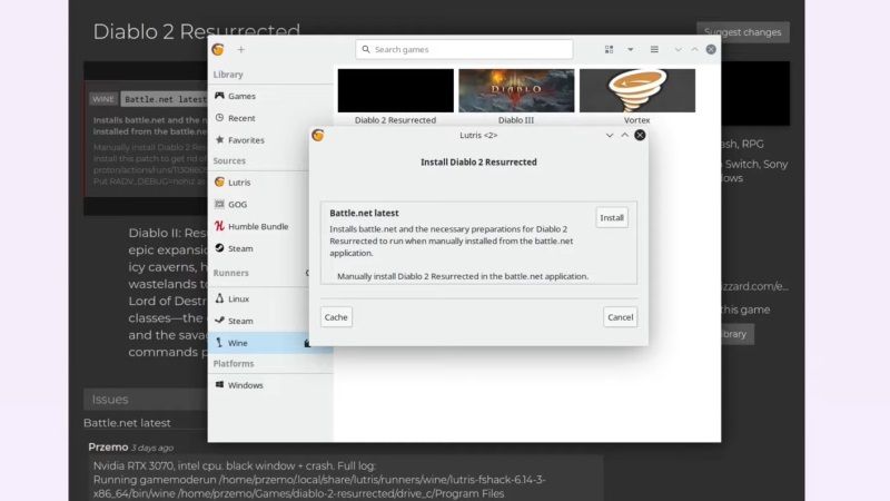 How to Install and Play Diablo 2 on Linux