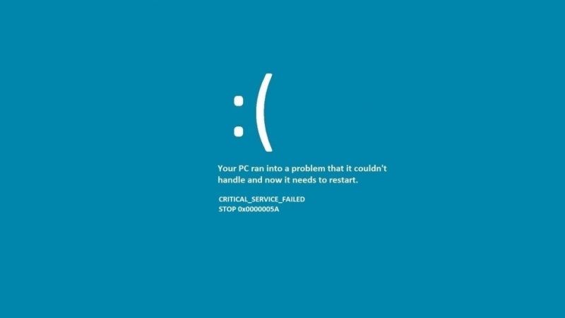 How to fix CRITICAL SERVICE FAILED Blue Screen on Windows 11
