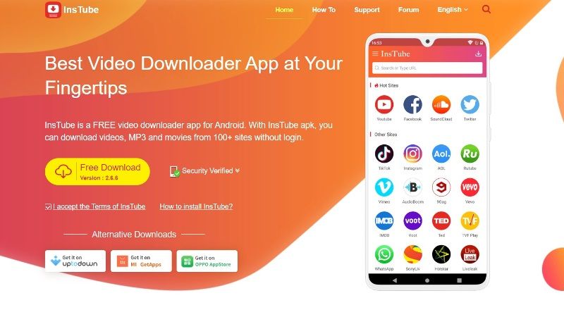 instube youtube video downloader