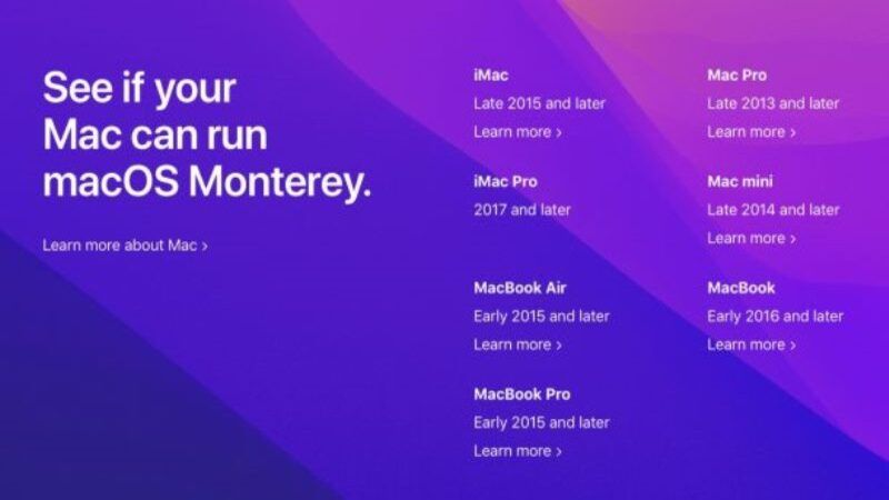 macos monterey compatibility check