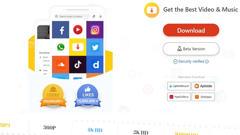 snaptube youtube video downloader