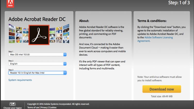 adobe acrobat reader pdf editor for mac