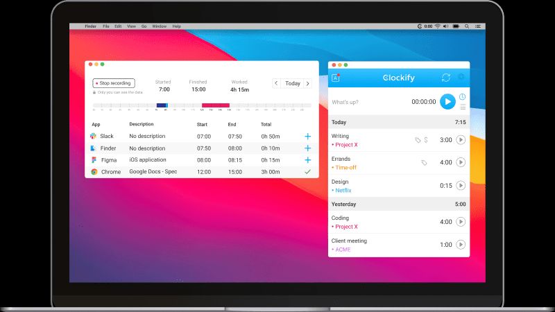 clockify download time tracking software for mac