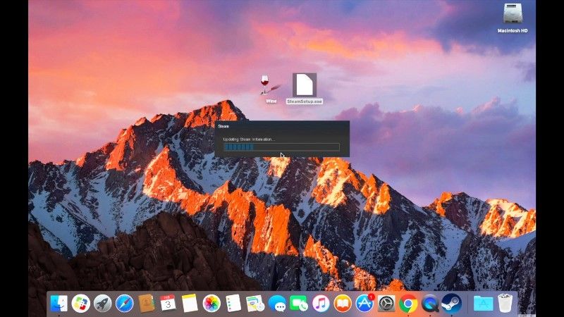 download and install steam on mac