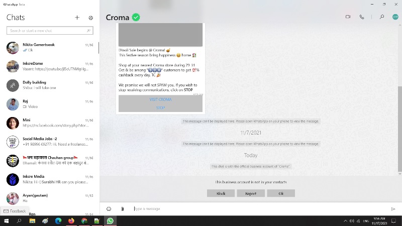 download and install whatsapp beta uwp app on windows 11 and windows 10