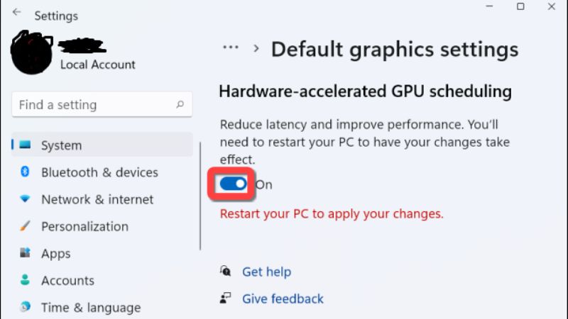 how to enable hardware-accelerated gpu scheduling in windows 11