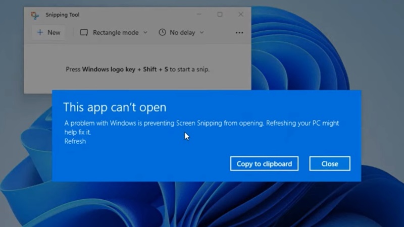 snipping-tool-cant-open-error-windows-11