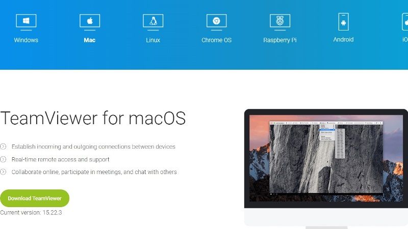 teamviewer for mac