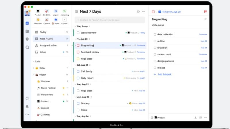 ticktick download time tracking software for mac