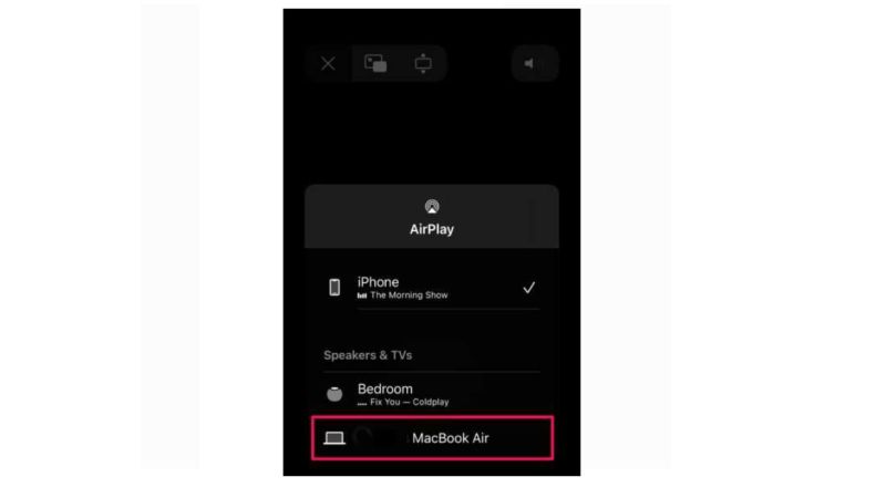 airplay on mac from macos monterey