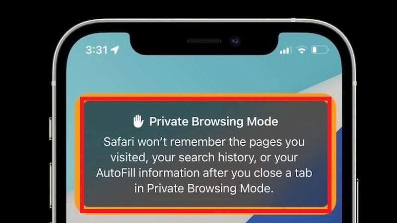 how to get to private browser on ios 15