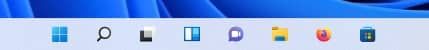 taskbar smaller on windows 11