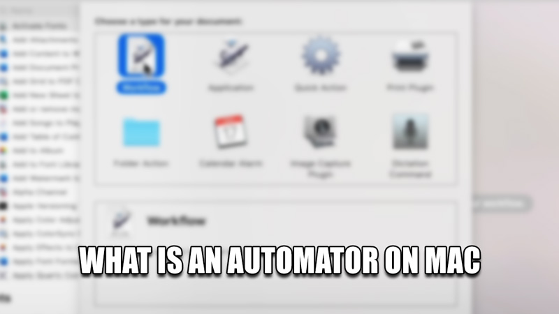 what is an automator on mac