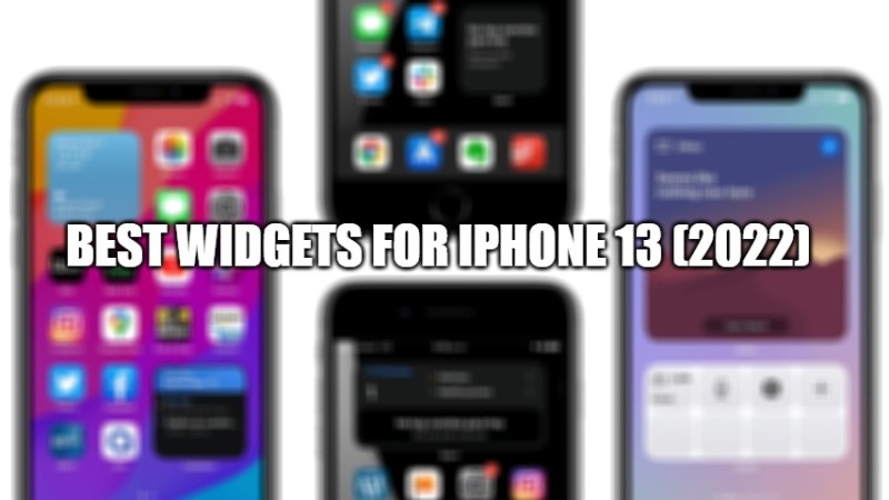best widgets for iphone 13 (2022)