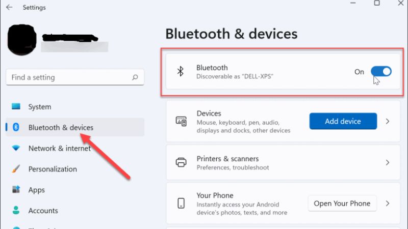 connect bluetooth devices in windows 11