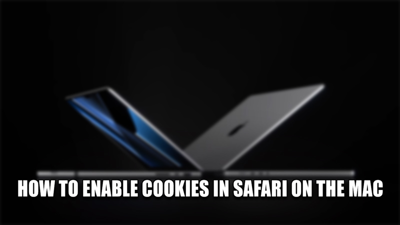 how to enable cookies in safari on the mac