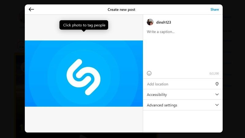how to post on instagram from pc or mac