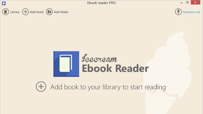 icecream epub reader