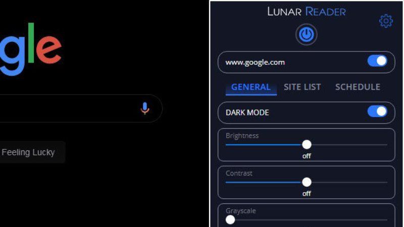 luna reader best dark mode extensions for google chrome