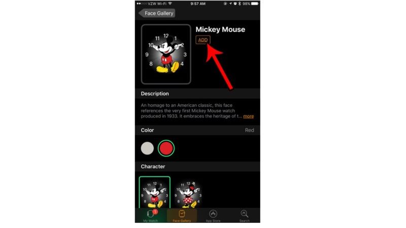 mickey mouse and minnie mouse watch face