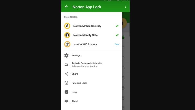 norton app lock